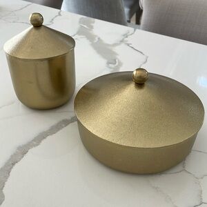 2 Studio McGee canisters